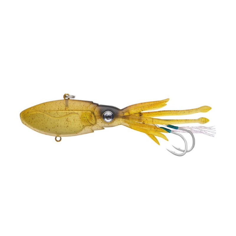 Nomad Design Squidtrex Mini Squid Soft Vibe Lure 85mm Aqua Ghost