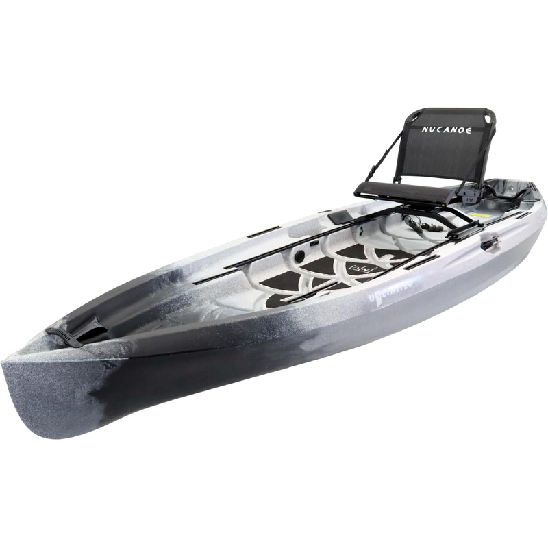 NuCanoe UNLIMITED Sit-on-Top Fishing/Hunting Kayak (Paddle, Pedal Drive, OR Motorized) Thunderstorm