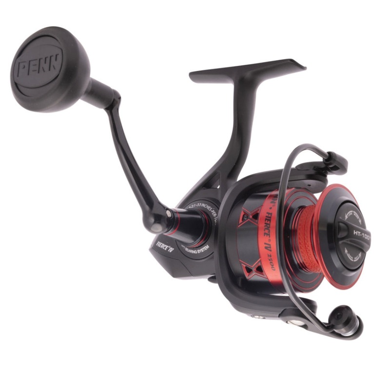 Penn Fierce IV Spin Reel 2500 BLACK / RED