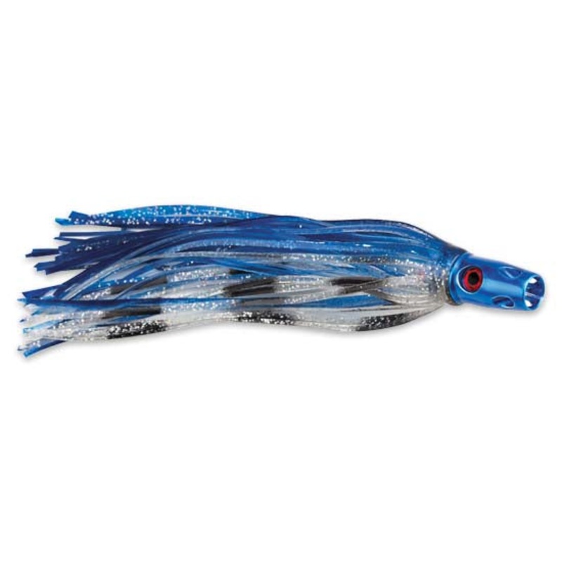 Red Eye 7.5″ 1oz Aluminum Jet Lure BLUE/WHITE