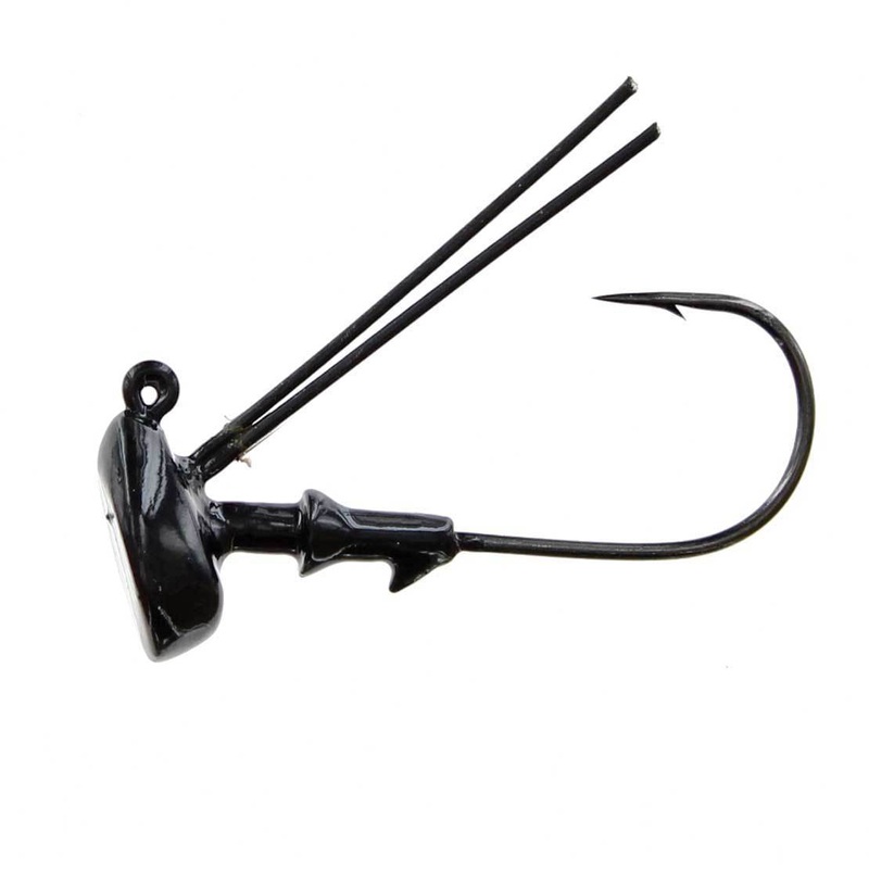 Spotsticker Crawler Head Jighead 1/8 oz Green Pumpkin