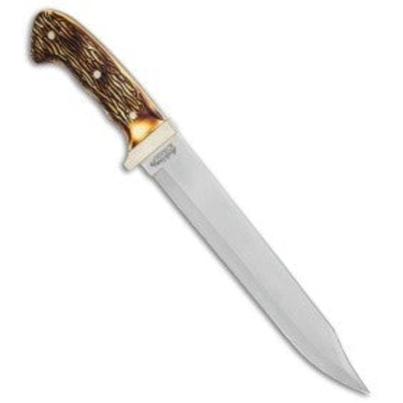 Uncle Henry Bowie Knife Full Tang Fixed Blade
