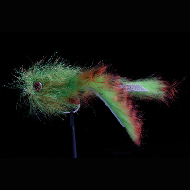 Bradleys Barra Bunny Saltwater Fly 2/0 CHARTREUSE