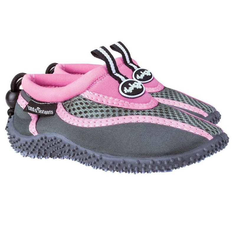 Land & Sea Splash Aqua Pink Kids Shoe 13