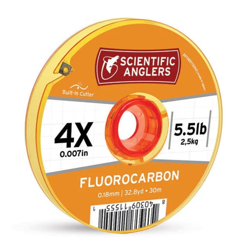 Scientific Anglers Fluorocarbon Tippet 10kg (20lb) 30m