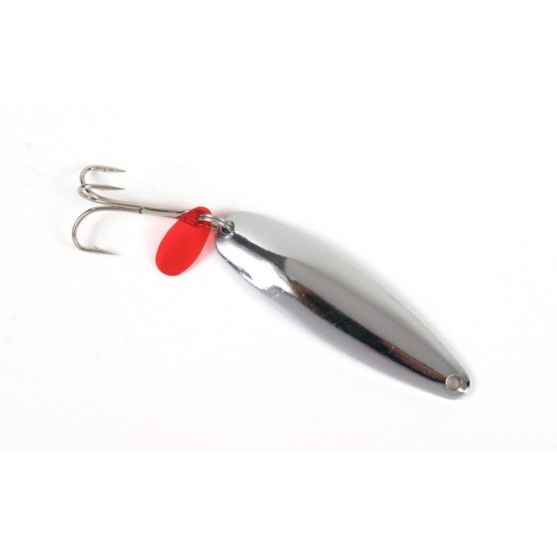 Sea Striker Nickel Plated Casting Spoon Teaser Tab Size 1/4oz 2 1/4″ Carded