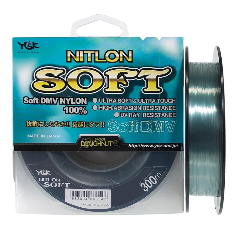YGK Nitlon Soft Nylon Monofilament Line – 300m 10lb