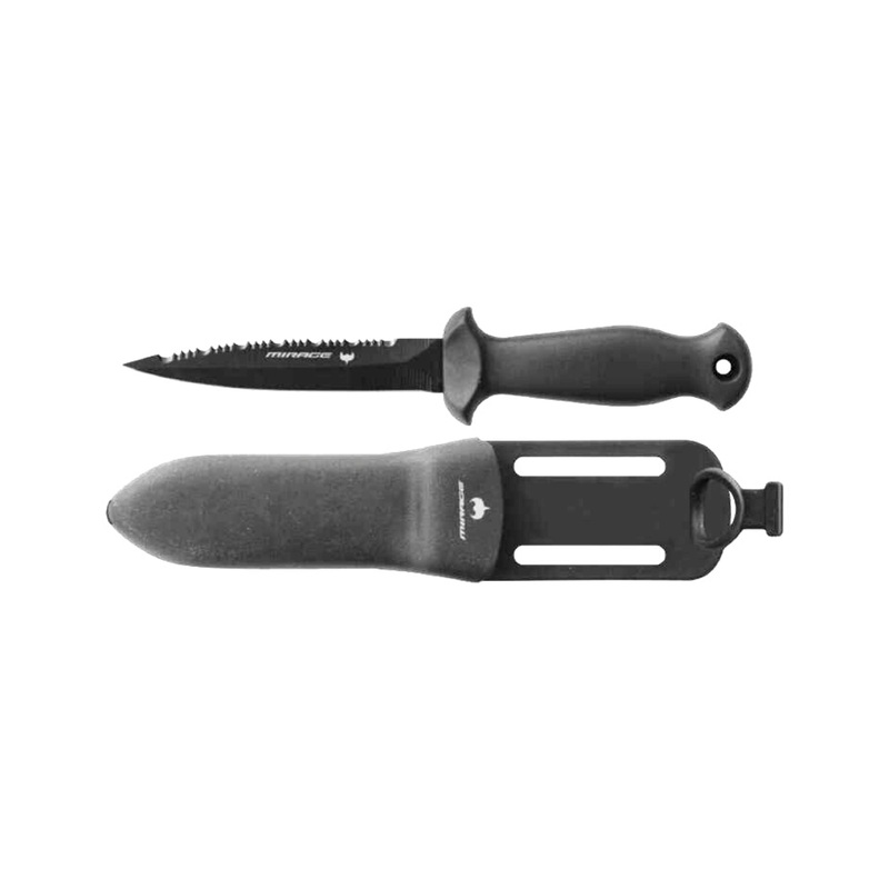 Mirage Rayzor Submurged Dive Knife Black