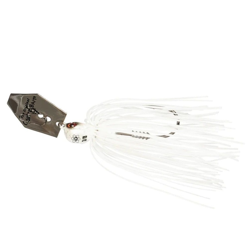 Z Man Tungsten Chatterbait Elite Evo White 3/8oz