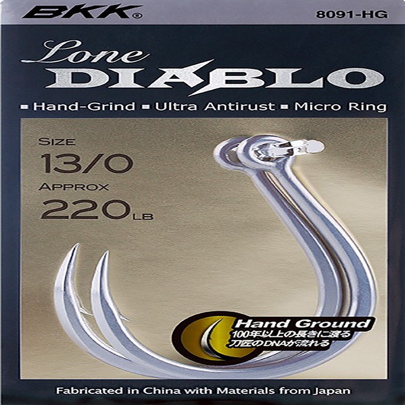 BKK Lone Diablo Hooks 1# 8