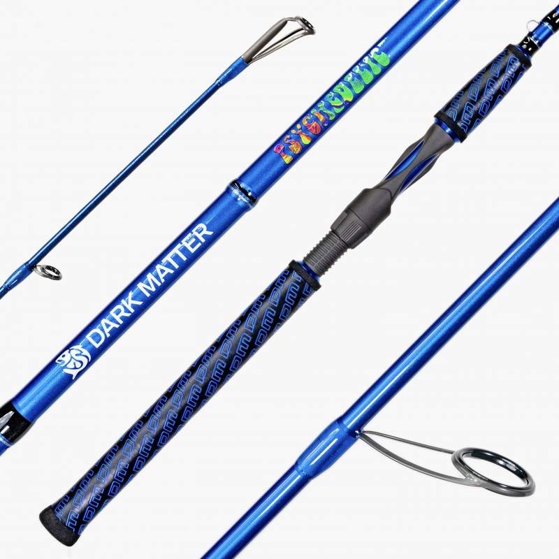 Dark Matter Psychedelic Inshore Spinning Rods P7IS-M-BL