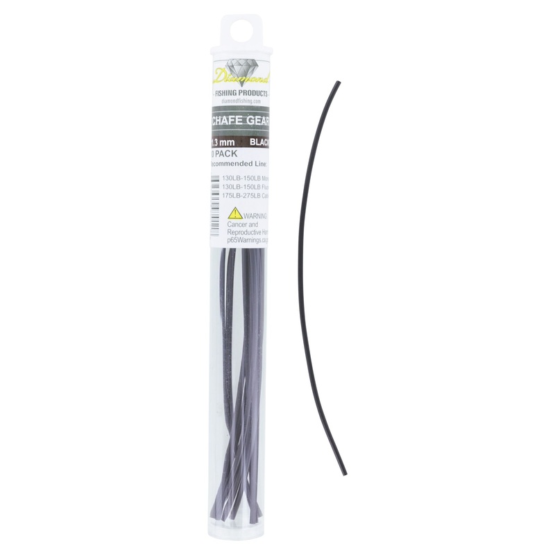 Diamond Chafe Tubing Black (100#+ mono)
