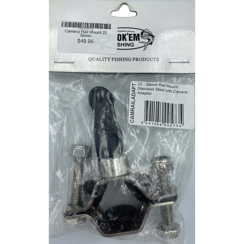Hookem Camera Rail Mount 22-38mm