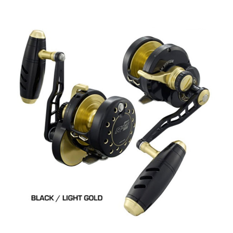 Maxel Rage Pro Overhead Reel 60H Black/Gold
