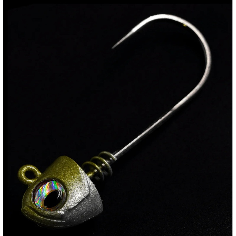 NLBN 8″ Jig Head 1.5oz Green Back