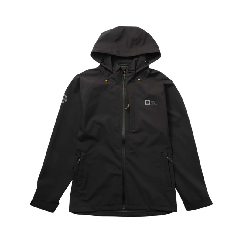 Salty Crew Long Range Jacket S Black