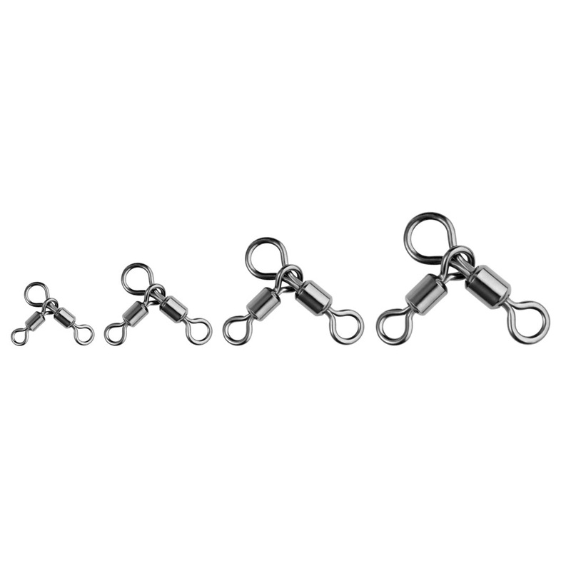 SPRO Power Swivels Combo Black Size 1 – 230lb – 5pk