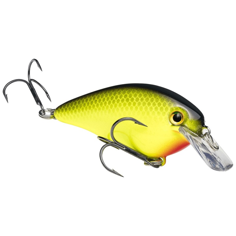 Strike King Kvd Square 1.5 Black Back Chartreuse