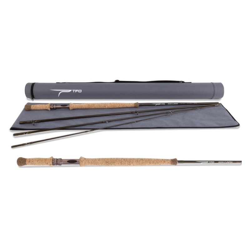 Temple Fork Outfitters TFO Axiom II Switch Fly Fishing Rod 11ft 6WT