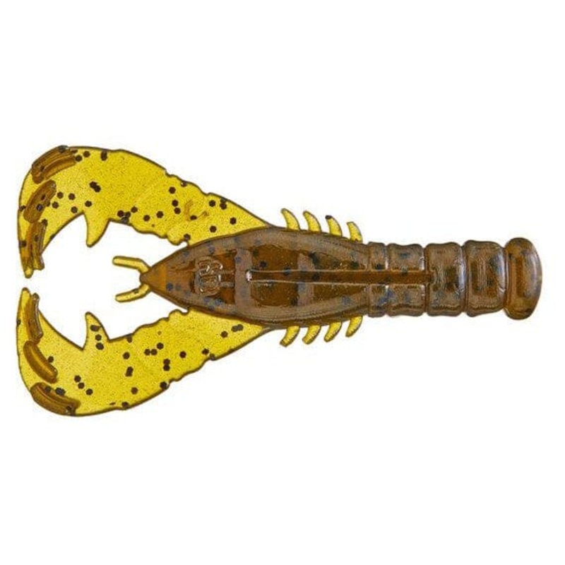 Yamamoto 3″ Yama Craw / Green Pumpkin/Black Flake CRAW3-08-297