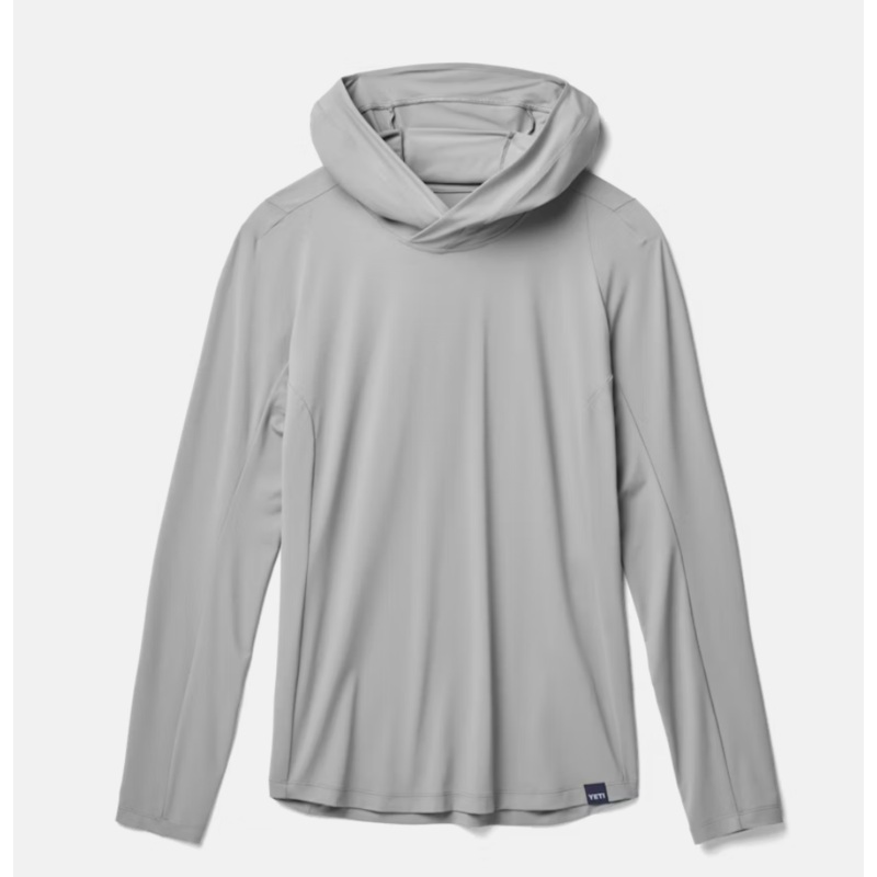 Yeti Hooded Sunshirt Gray M