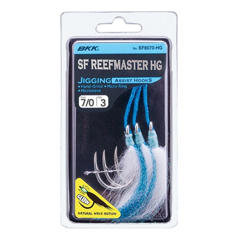 BKK SF Reefmaster HG Jig Assist Hook 3/0
