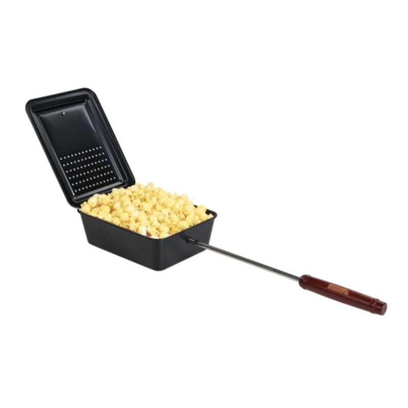 Campfire Popcorn Pan Black