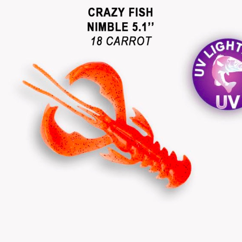 CRAZY FISH Nimble 5″ (12 cm) – 3 pc 18