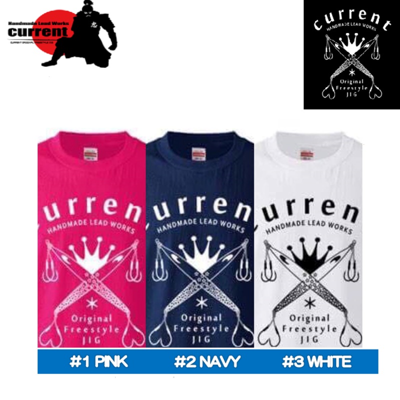 CURRENT COTTON T-SHIRT L / PINK