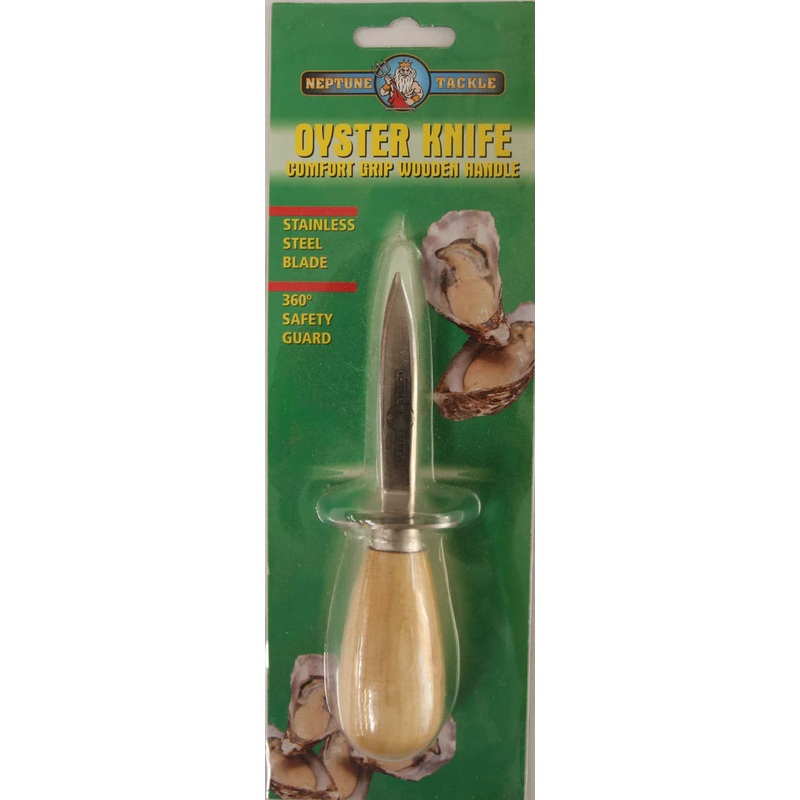 Neptune Oyster Knife Wooden Handle