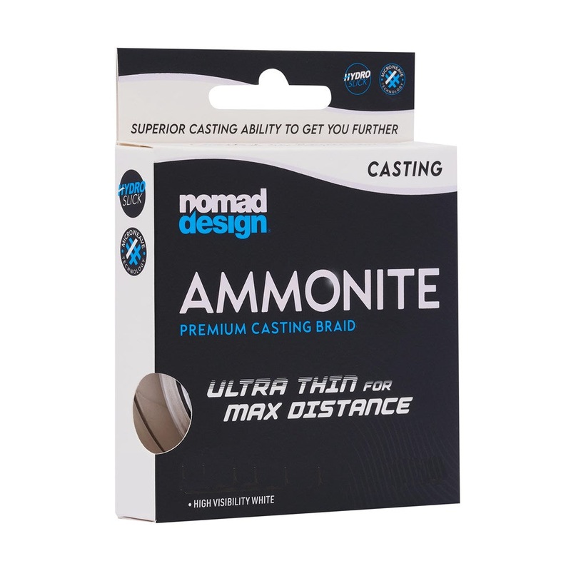 Nomad Design Ammonite Casting Braid 150yds 10lb