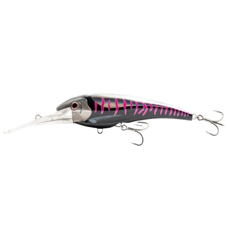 Nomad DTX Minnow Floating Black Pink Mackerel 140mm/5.5″