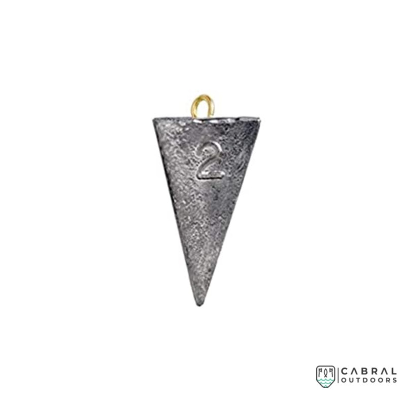 Pyramid Lead Sinker 34-83g | Pack of 2 1 | 34 g