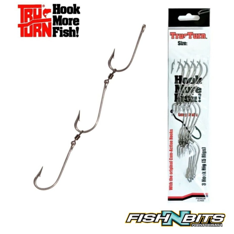 Tru Turn – Swivel Gang hooks 3/0