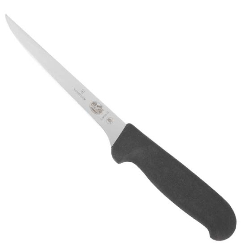 Victorinox 47511 6″ Narrow Stiff Straight Blade Knife