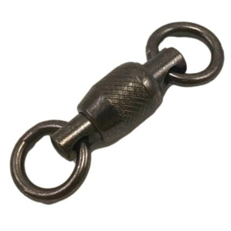 Krok Dual Rotation Stainless Ball Bearing Swivels #1 – 110lb. – 2pk