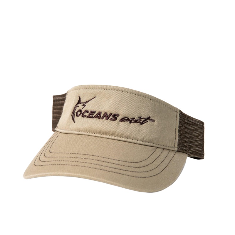 Oceans East 712 Visor KHAKI/COFFEE