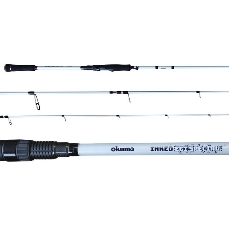 Okuma Inked EGI Special Squid Spin Rod