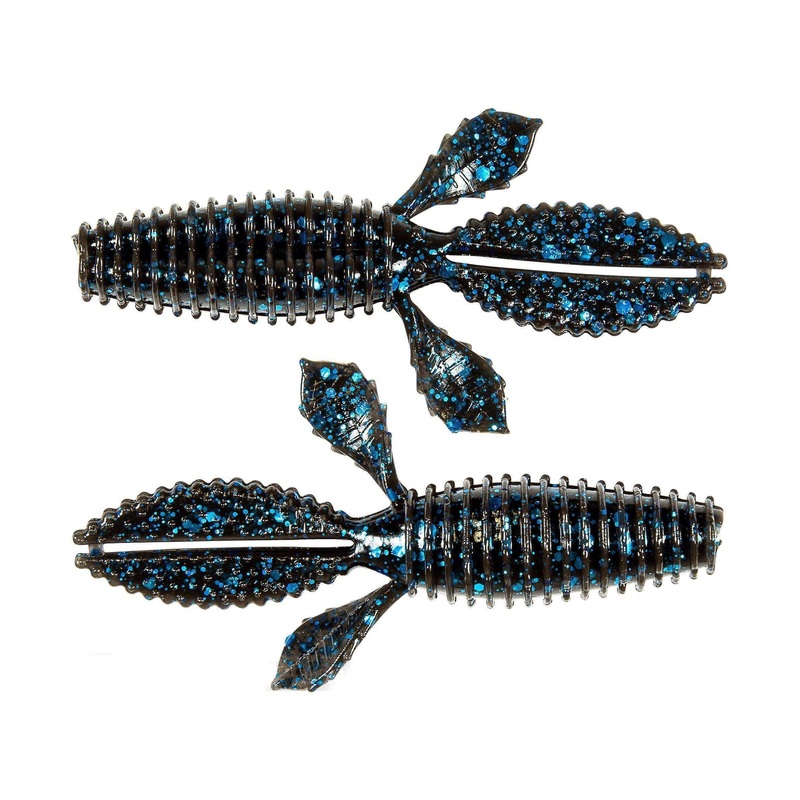 Z Man Trd Bugz 6Pk Black Blue