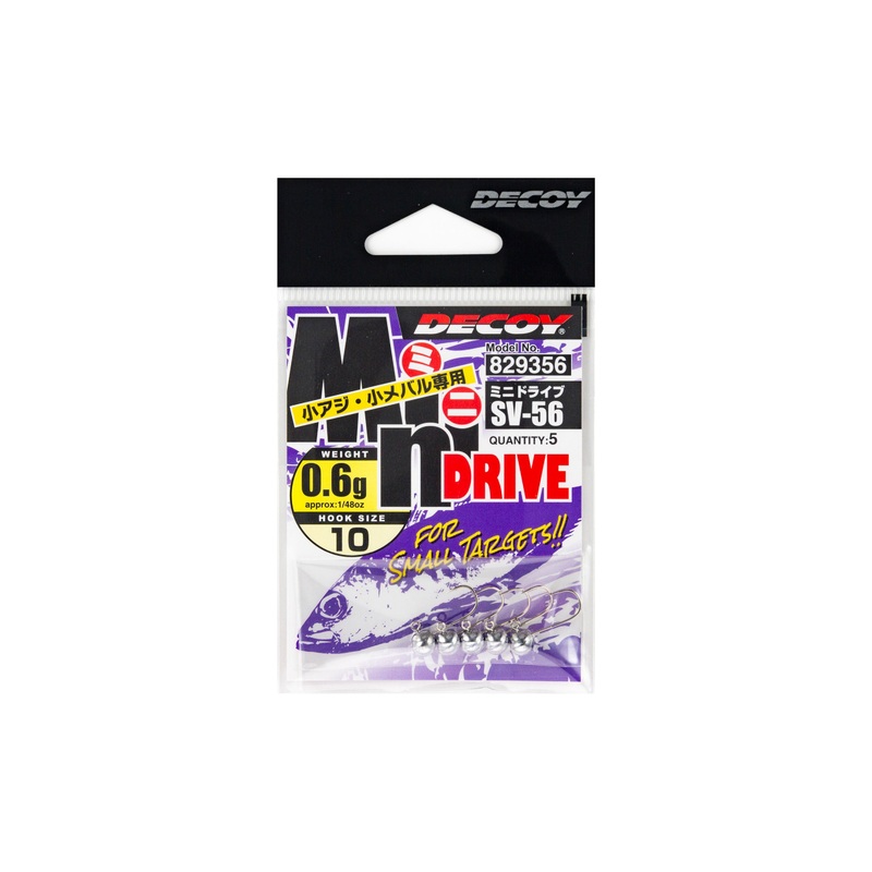 Decoy Mini Drive Jighead SV-56 #10-0.3g