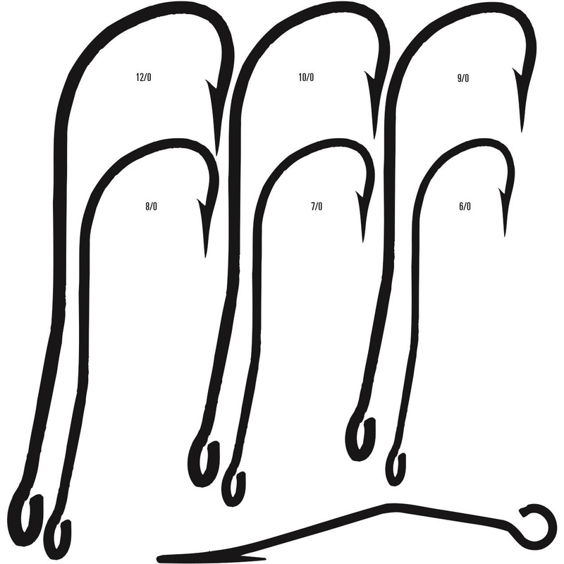 Mustad 31022-DT Limerick Hooks 005pk 6/0