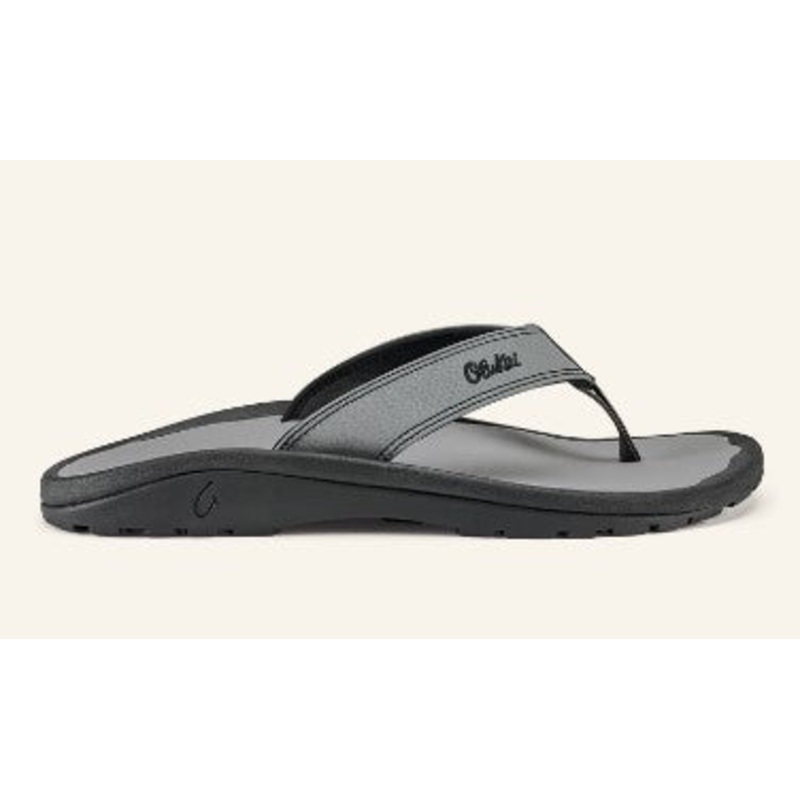 OluKai Mens ‘Ohana Sandals-Stone 9