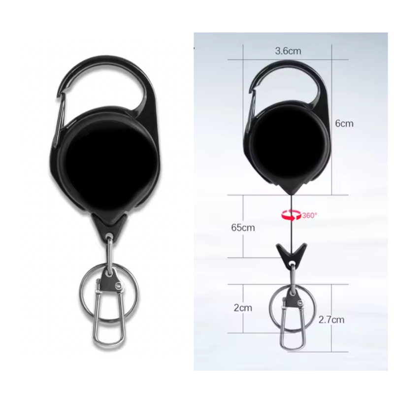 Retractable Lanyard with Clip