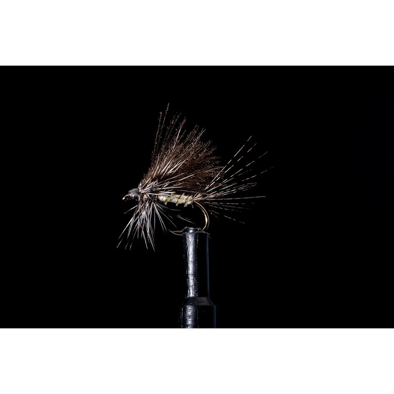 CDC Thorax Dun Freshwater Fly Grey #14