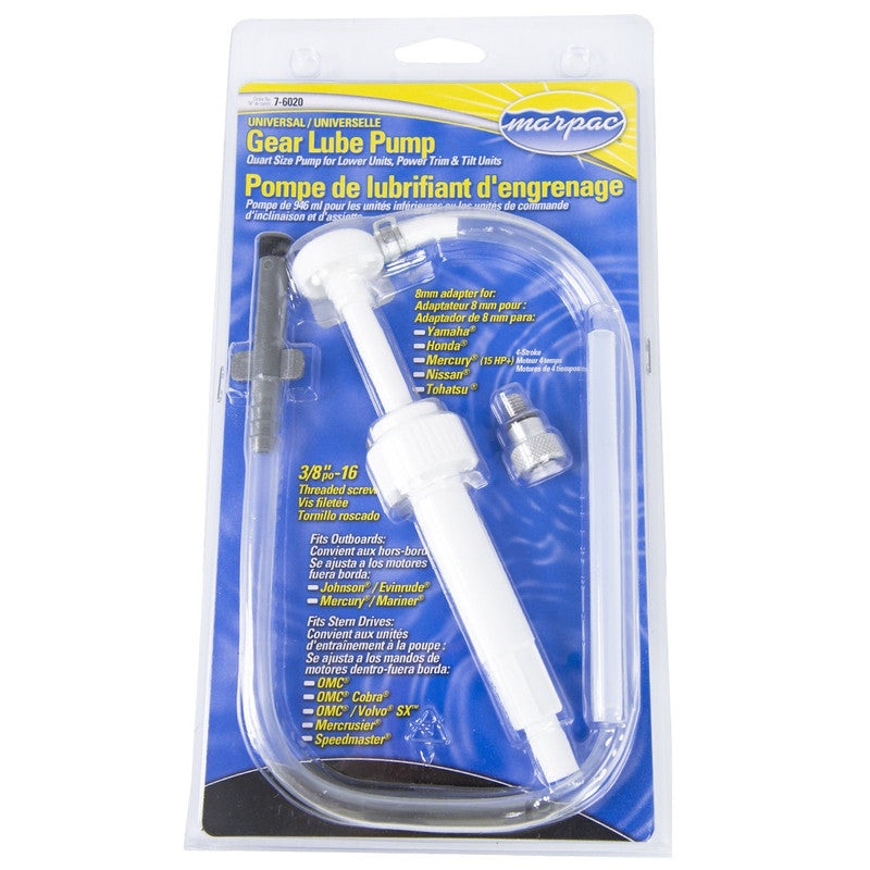 Marpac Gear Lube Pump  7-6020