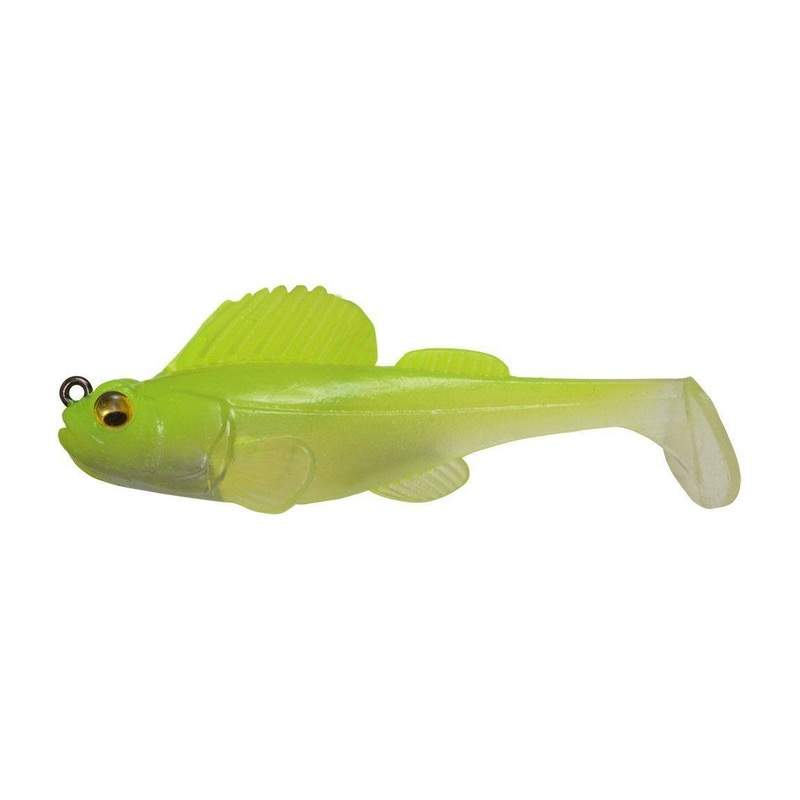 Megabass Dark Sleeper Clear Chartreuse 2.4″ 3/8 oz