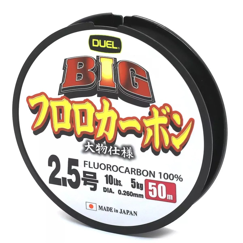 Fluorocarbone DUEL Big Fluorocarbon 100% – 50m 11kg/0.405mm