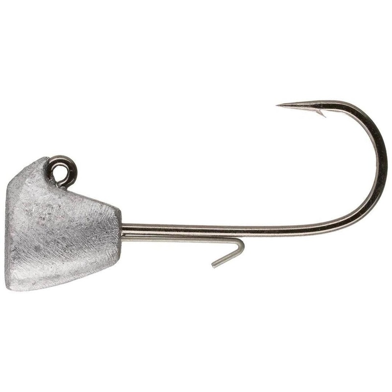 Gambler Live Rocker Jig Head 2pk Pearl With Eyes 1/8oz 1/0
