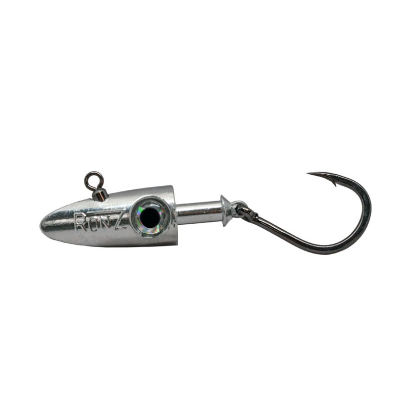 RonZ Big Game Series Tin Jig Heads 1-1/2 oz