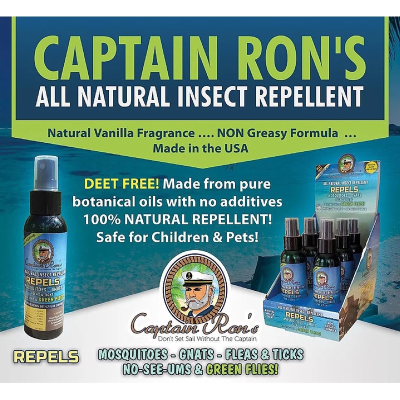 Captain Rons All Natural Insect Repellent